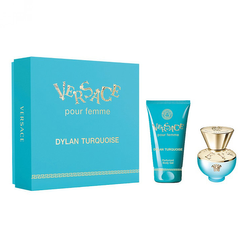 Versace Pour Femme Dylan Turquoise 30ml woda toaletowa + 50ml perfumowany żel do ciała [W] ZESTAW