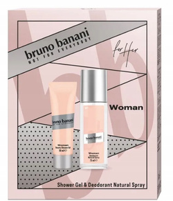 Bruno Banani Not For Everybody Woman 75ml dezodorant w spray'u + 50ml żel pod prysznic [W] ZESTAW