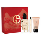 Giorgio Armani Si 100ml woda perfumowana + 10ml woda perfumowana + 50ml balsam do ciała [W] ZETSAW